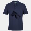 C OF C  JERSEY POLO   CHARCOAL Thumbnail
