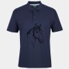 C OF C  JERSEY POLO   CHARCOAL Thumbnail
