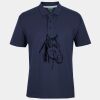 C OF C  JERSEY POLO   CHARCOAL Thumbnail