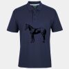 C OF C  JERSEY POLO   CHARCOAL Thumbnail