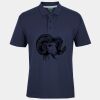 C OF C  JERSEY POLO   CHARCOAL Thumbnail
