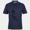 C OF C  JERSEY POLO   CHARCOAL Thumbnail
