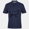 C OF C  JERSEY POLO   CHARCOAL Thumbnail