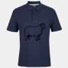 C OF C  JERSEY POLO   CHARCOAL Thumbnail