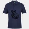 C OF C  JERSEY POLO   CHARCOAL Thumbnail