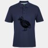 C OF C  JERSEY POLO   CHARCOAL Thumbnail