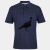C OF C  JERSEY POLO   CHARCOAL Thumbnail