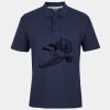 C OF C  JERSEY POLO   CHARCOAL Thumbnail
