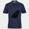 C OF C  JERSEY POLO   CHARCOAL Thumbnail