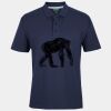 C OF C  JERSEY POLO   CHARCOAL Thumbnail