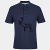 C OF C  JERSEY POLO   CHARCOAL Thumbnail