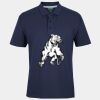 C OF C  JERSEY POLO   CHARCOAL Thumbnail