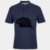 C OF C  JERSEY POLO   CHARCOAL Thumbnail
