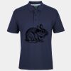 C OF C  JERSEY POLO   CHARCOAL Thumbnail