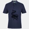 C OF C  JERSEY POLO   CHARCOAL Thumbnail