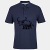 C OF C  JERSEY POLO   CHARCOAL Thumbnail