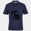 C OF C  JERSEY POLO   CHARCOAL Thumbnail