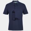 C OF C  JERSEY POLO   CHARCOAL Thumbnail