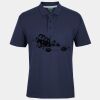 C OF C  JERSEY POLO   CHARCOAL Thumbnail