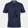 C OF C  JERSEY POLO   CHARCOAL Thumbnail