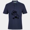 C OF C  JERSEY POLO   CHARCOAL Thumbnail