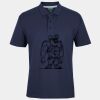 C OF C  JERSEY POLO   CHARCOAL Thumbnail