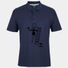 C OF C  JERSEY POLO   CHARCOAL Thumbnail