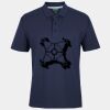 C OF C  JERSEY POLO   CHARCOAL Thumbnail