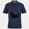 C OF C  JERSEY POLO   CHARCOAL Thumbnail