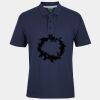 C OF C  JERSEY POLO   CHARCOAL Thumbnail