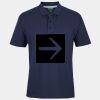 C OF C  JERSEY POLO   CHARCOAL Thumbnail