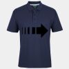 C OF C  JERSEY POLO   CHARCOAL Thumbnail