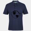 C OF C  JERSEY POLO   CHARCOAL Thumbnail