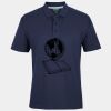 C OF C  JERSEY POLO   CHARCOAL Thumbnail