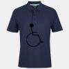 C OF C  JERSEY POLO   CHARCOAL Thumbnail