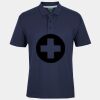 C OF C  JERSEY POLO   CHARCOAL Thumbnail
