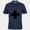C OF C  JERSEY POLO   CHARCOAL Thumbnail