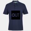 C OF C  JERSEY POLO   CHARCOAL Thumbnail