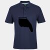 C OF C  JERSEY POLO   CHARCOAL Thumbnail