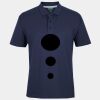 C OF C  JERSEY POLO   CHARCOAL Thumbnail