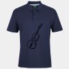 C OF C  JERSEY POLO   CHARCOAL Thumbnail