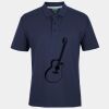 C OF C  JERSEY POLO   CHARCOAL Thumbnail