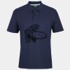 C OF C  JERSEY POLO   CHARCOAL Thumbnail