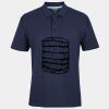 C OF C  JERSEY POLO   CHARCOAL Thumbnail