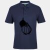 C OF C  JERSEY POLO   CHARCOAL Thumbnail