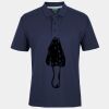 C OF C  JERSEY POLO   CHARCOAL Thumbnail
