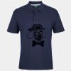 C OF C  JERSEY POLO   CHARCOAL Thumbnail