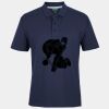 C OF C  JERSEY POLO   CHARCOAL Thumbnail