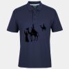 C OF C  JERSEY POLO   CHARCOAL Thumbnail