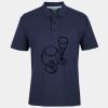 C OF C  JERSEY POLO   CHARCOAL Thumbnail
